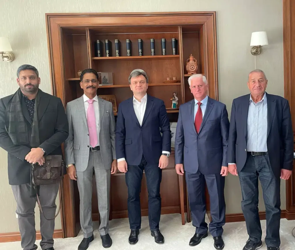 AFRA International DMCC Chairman Meets with Moldovan Prime Minister